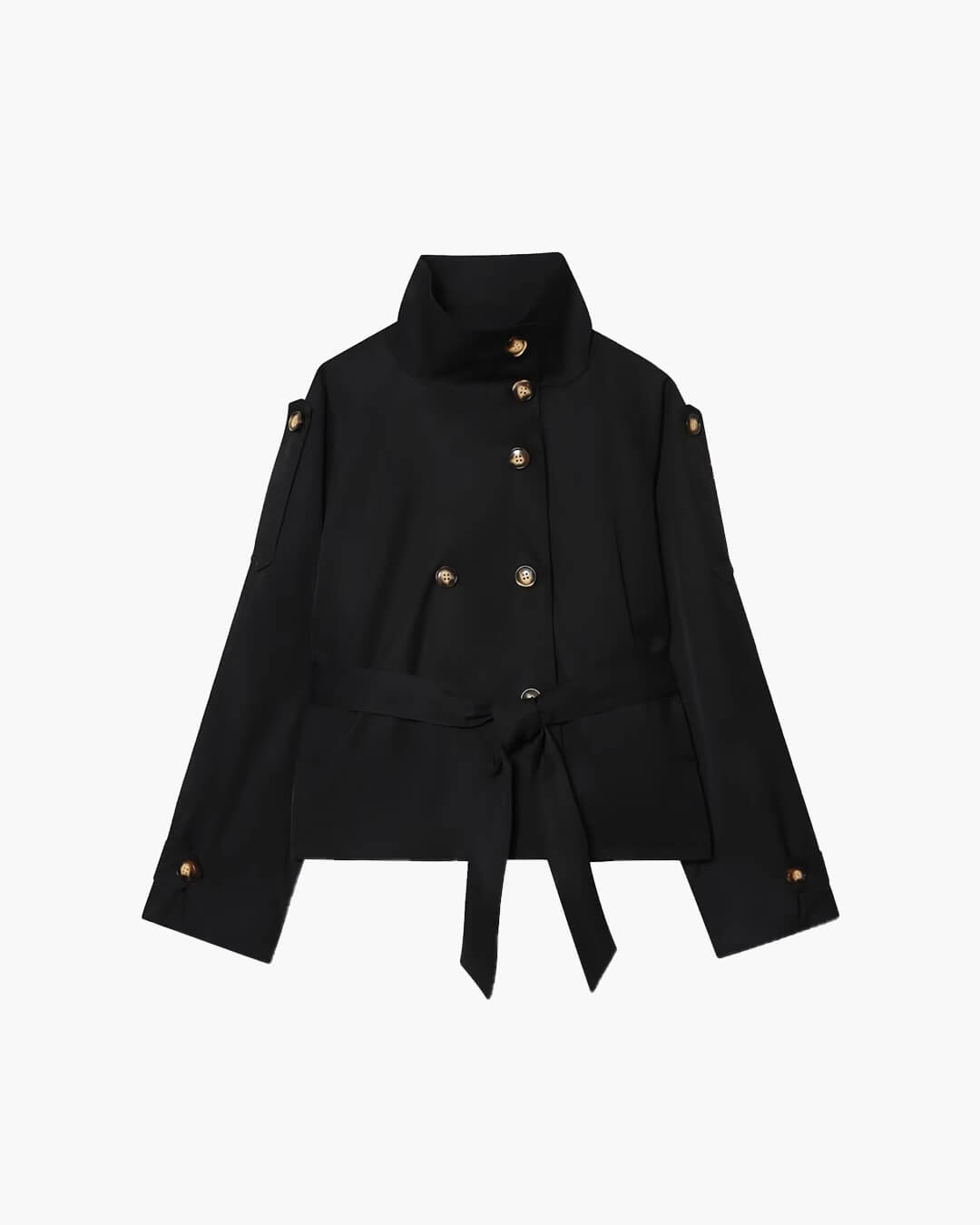 Sofie Cropped Trench Coat
