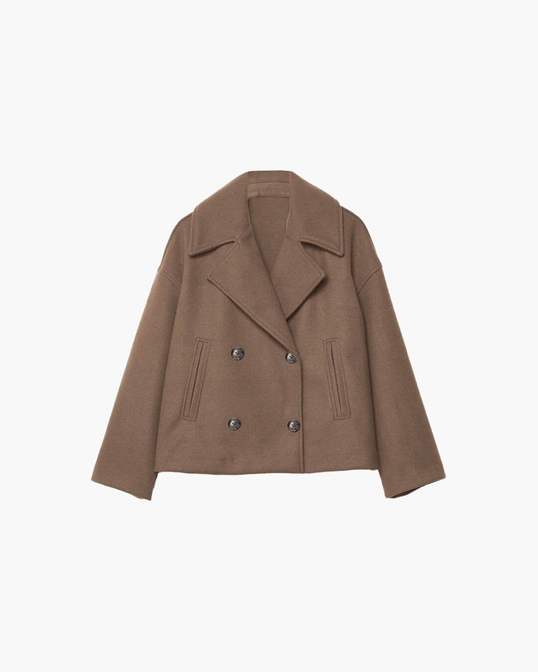 Suzane Short Double-Breasted Coat