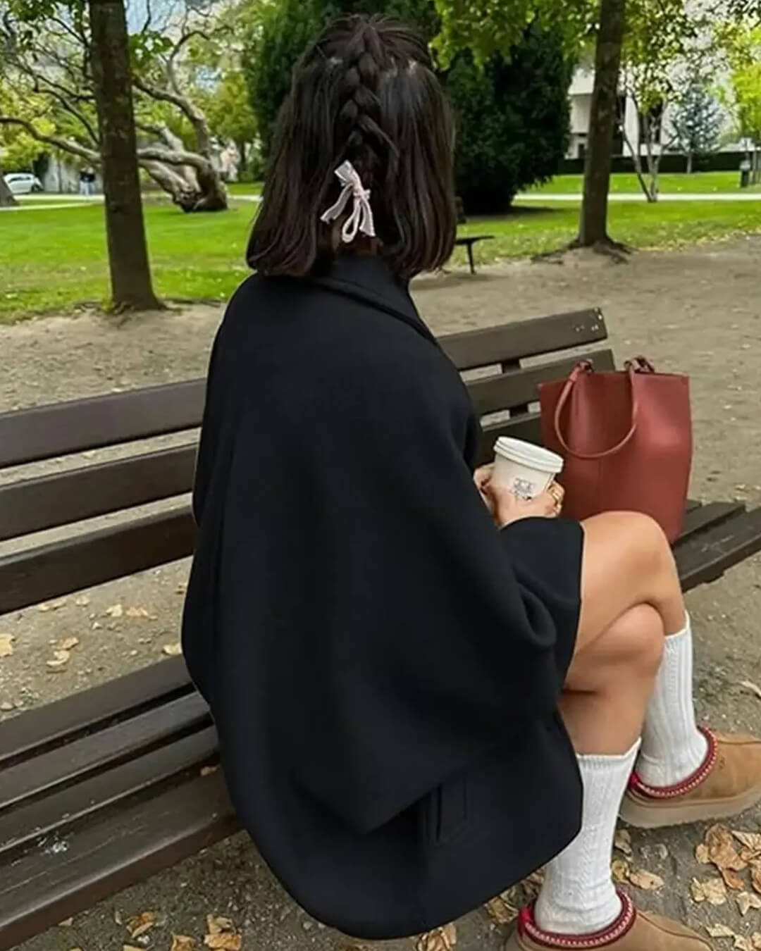 Yalena Collared Loose Coat