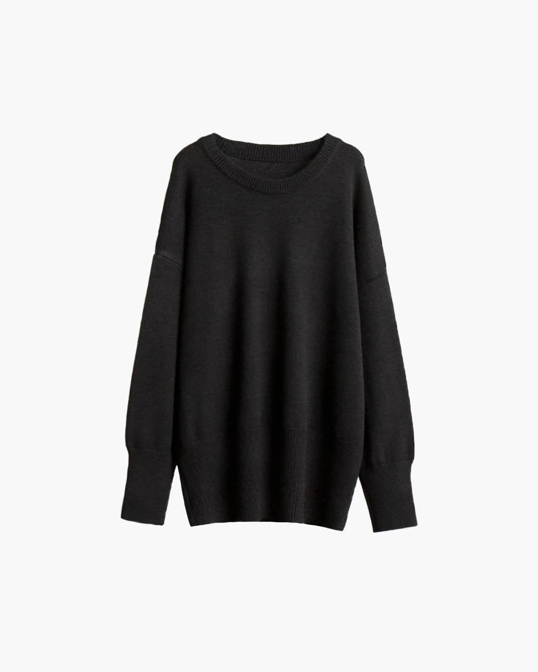 Georgette Ribbed Knit Sweater