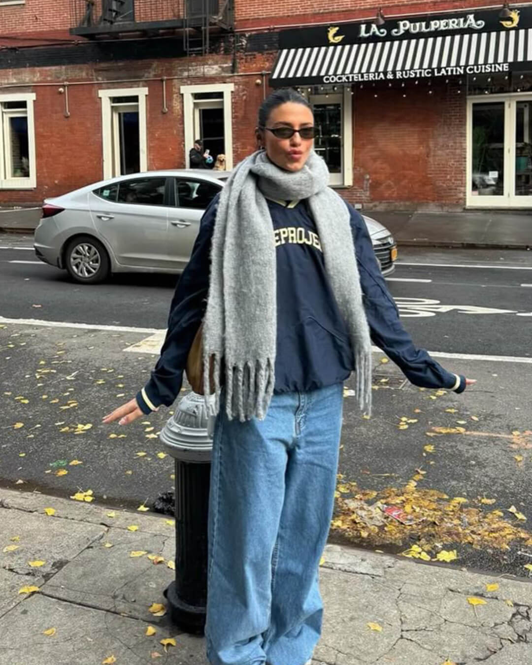 Tanya Tasseled Winter Scarf