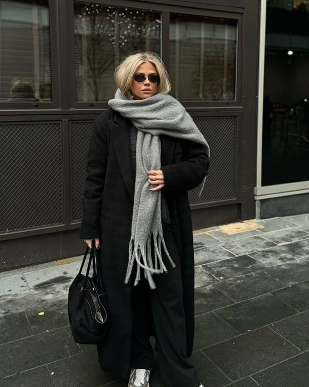 Tanya Tasseled Winter Scarf