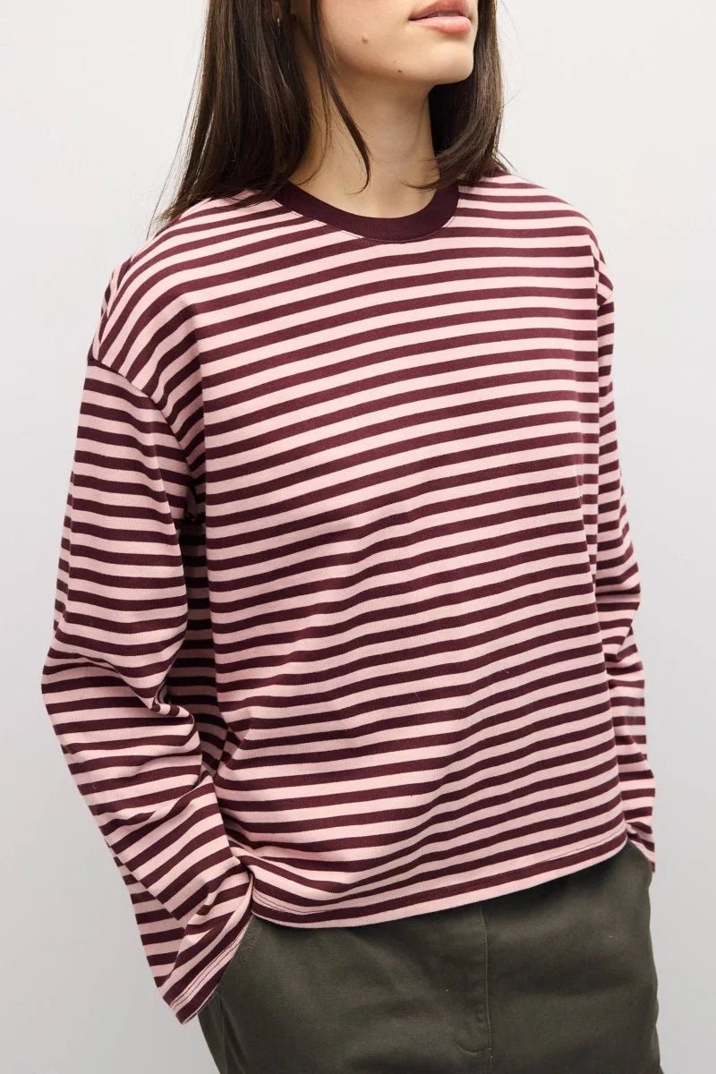 Vivien Striped Oversized Knit Sweater