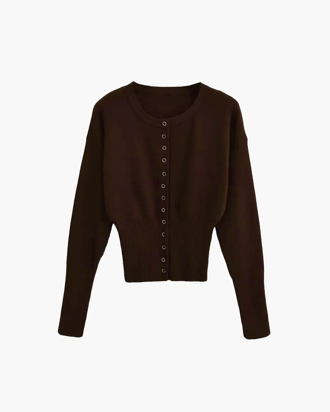 Shelly Snap Button Knit Cardigan