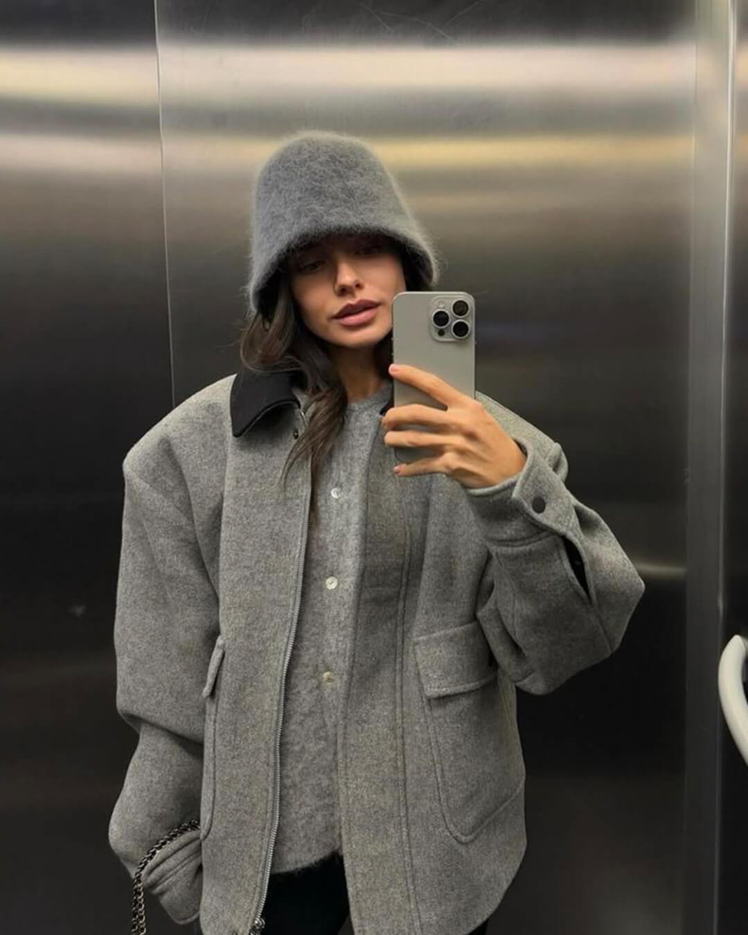 Kyla Fuzzy Bucket Hat