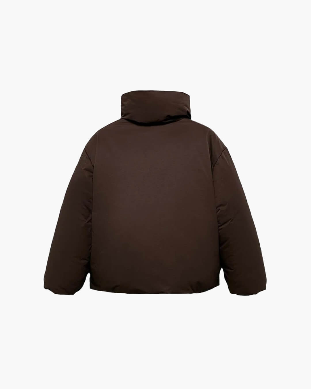 Suzy High Collar Tie-Up Puffer Jacket
